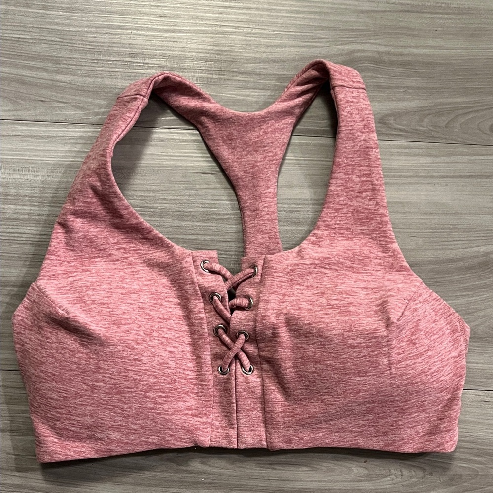 Bombshell sportswear 
Lace front bra